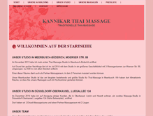 Tablet Screenshot of kannikar-thai-massage.de